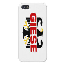 Apellido de Giese iPhone 5 Carcasa