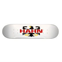 Apellido de Hahn Tabla De Skate