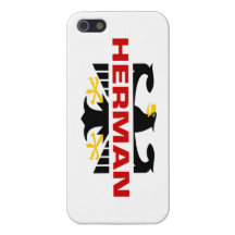 Apellido de Herman iPhone 5 Fundas