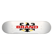 Apellido de la marca tabla de skate