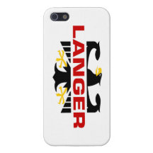 Apellido de Langer iPhone 5 Carcasa