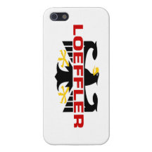 Apellido de Loeffler iPhone 5 Fundas