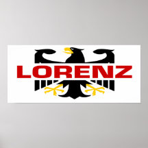Apellido de Lorenz Poster