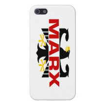 Apellido de Marx iPhone 5 Carcasa
