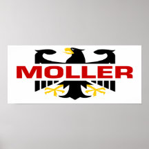 Apellido de Moller Posters