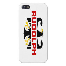 Apellido de Rudolph iPhone 5 Carcasas