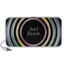 Apenas baile el estilo metálico de la música de la mini altavoces