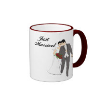 Apenas camisetas y recuerdos casados taza