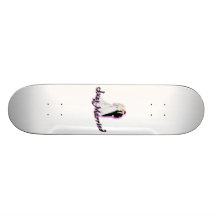 Apenas casado casando pares patineta personalizada