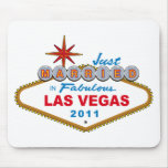 Apenas casado en Las Vegas fabuloso 2011 Alfombrillas De Ratones