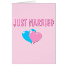 Apenas casado felicitacion 
