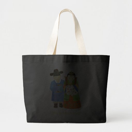 ¡Apenas casado! Regalo lindo de novia y del novio Bolsa Lienzo