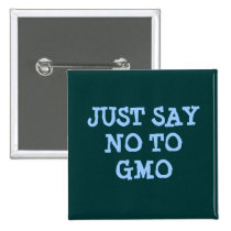 APENAS DIGA NO al botón de GMO botones