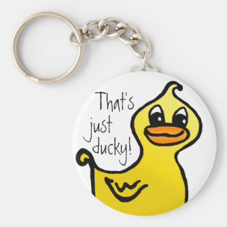 ¡Apenas ducky! Llavero