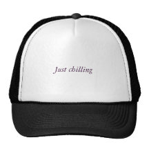 Apenas enfriándose gorros bordados