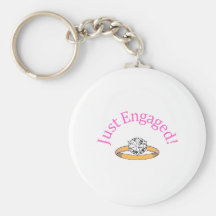 Apenas enganchado (diamante) llavero