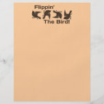 Apenas "Flippin tonto el pájaro " Tarjeton