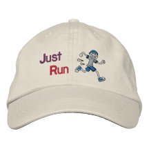 Apenas funcionamiento gorra de béisbol bordada