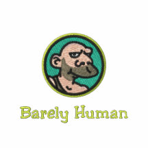Apenas humano camiseta polo