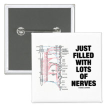 Apenas llenado de las porciones de nervios (nervio pins
