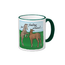 Apenas pariendo alrededor de la taza del campanero