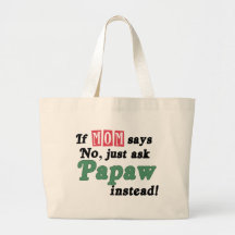 Apenas pida el Papaw Bolsas Lienzo