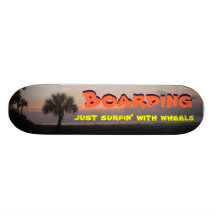 Apenas Surfin con las ruedas Monopatin Personalizado