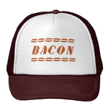 Apenas tocino gorros bordados