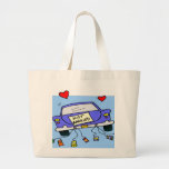 Apenas tote casado bolsa lienzo