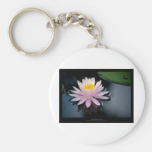 Apenas una flor - pique waterlily la flor 037 llaveros