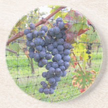 Apenas uvas posavasos diseño