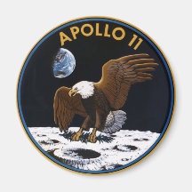 Apolo 11 iman de frigorífico