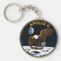 Apolo 11 llavero personalizado