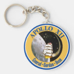 Apolo 12: ¡De nuevo a la luna! Llavero Personalizado
