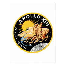 Apolo 13 tarjetas postales