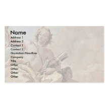 Apolo y Diana de Tiepolo Juan Domingo Plantillas De Tarjetas De Visita