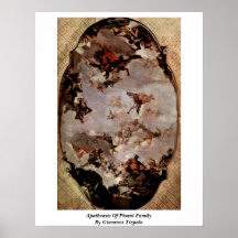 Apoteosis de la familia de Pisani de Juan Tiepolo Posters