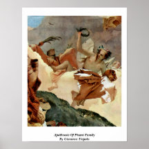 Apoteosis de la familia de Pisani de Juan Tiepolo Poster