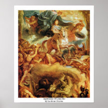 Apoteosis de Louis Xiv de Le Brun Charles Impresiones
