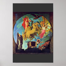 Apoteosis de Napoleon I. Por Ingres Jean Auguste D Impresiones