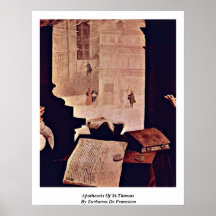 Apoteosis de St Thomas de Zurbaran De Francisco Posters