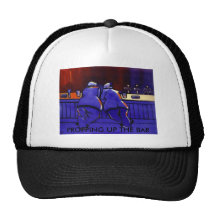 APOYAR PARA ARRIBA LA BARRA GORROS BORDADOS