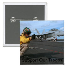 ¡Apoye a nuestras tropas! Pin