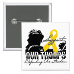 Apoye a nuestras tropas pins