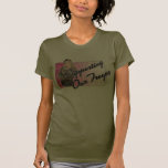 Apoye a nuestras tropas (retras) camiseta