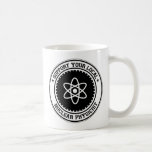 Apoye a su físico nuclear local taza