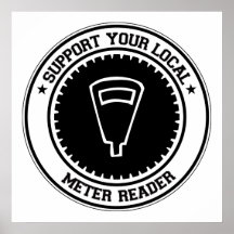 Apoye a su lector de metro local poster