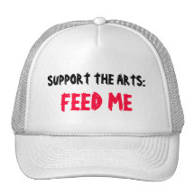 APOYE LOS ARTES: ALIMÉNTEME el gorra