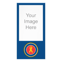 Apoye nuestra cinta de las tropas tarjetas fotograficas 