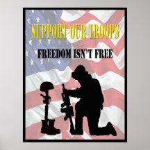 Apoye nuestro poster de las tropas